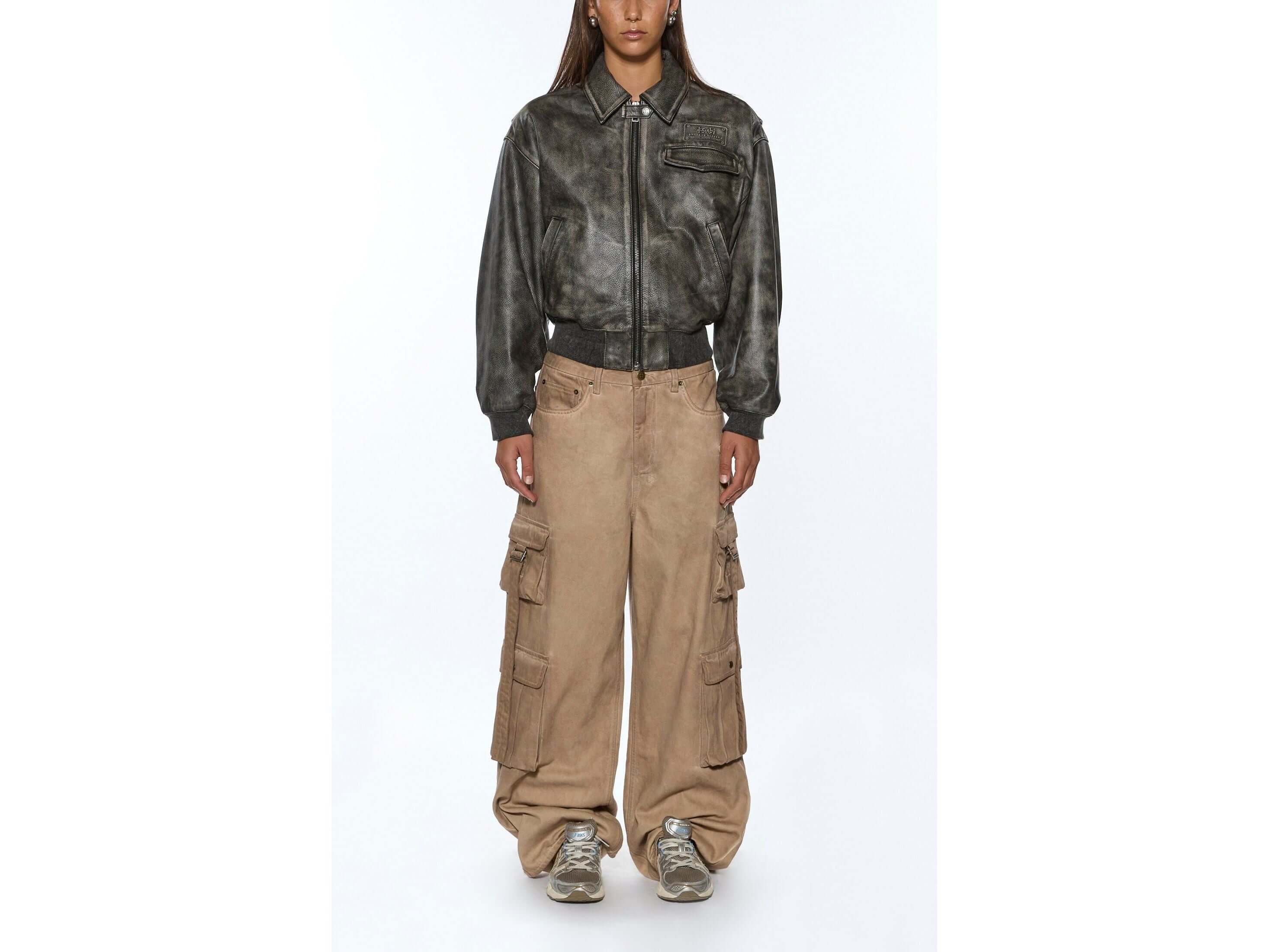 highway bomber vintage black