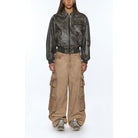 highway bomber vintage black