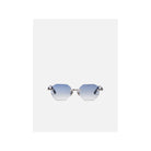 Lunettes de soleil Timothy C522, design hexagonal en métal premium avec finition dégradée.