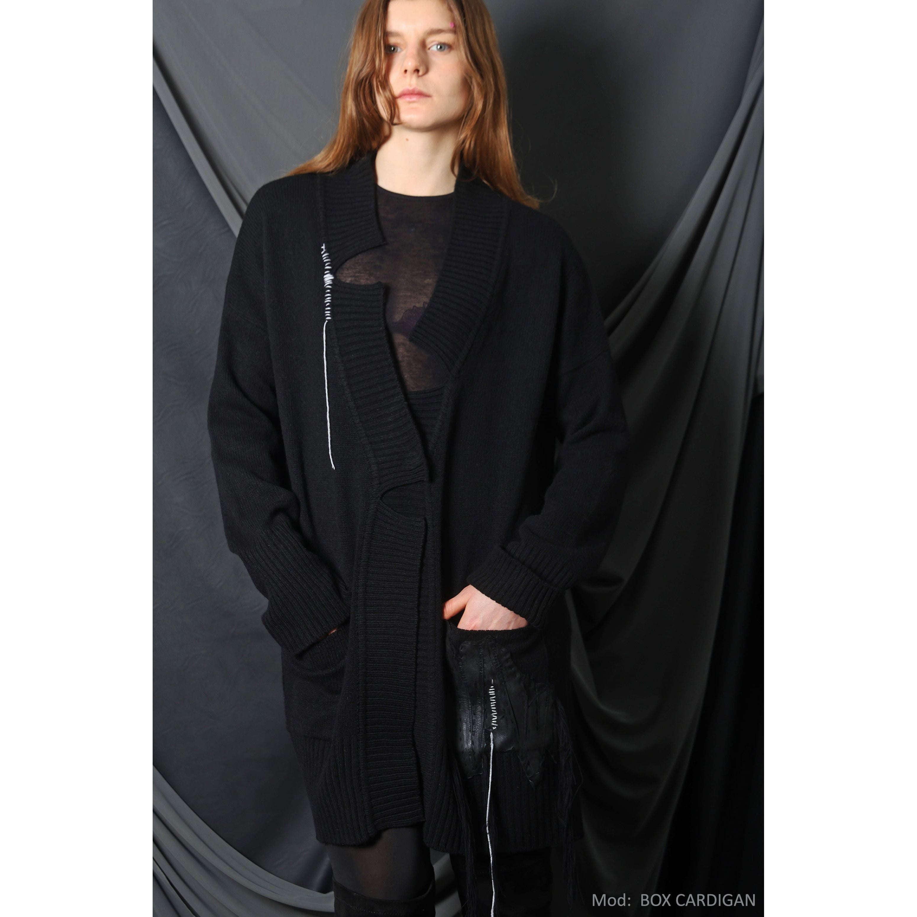 Veste cardigan Box