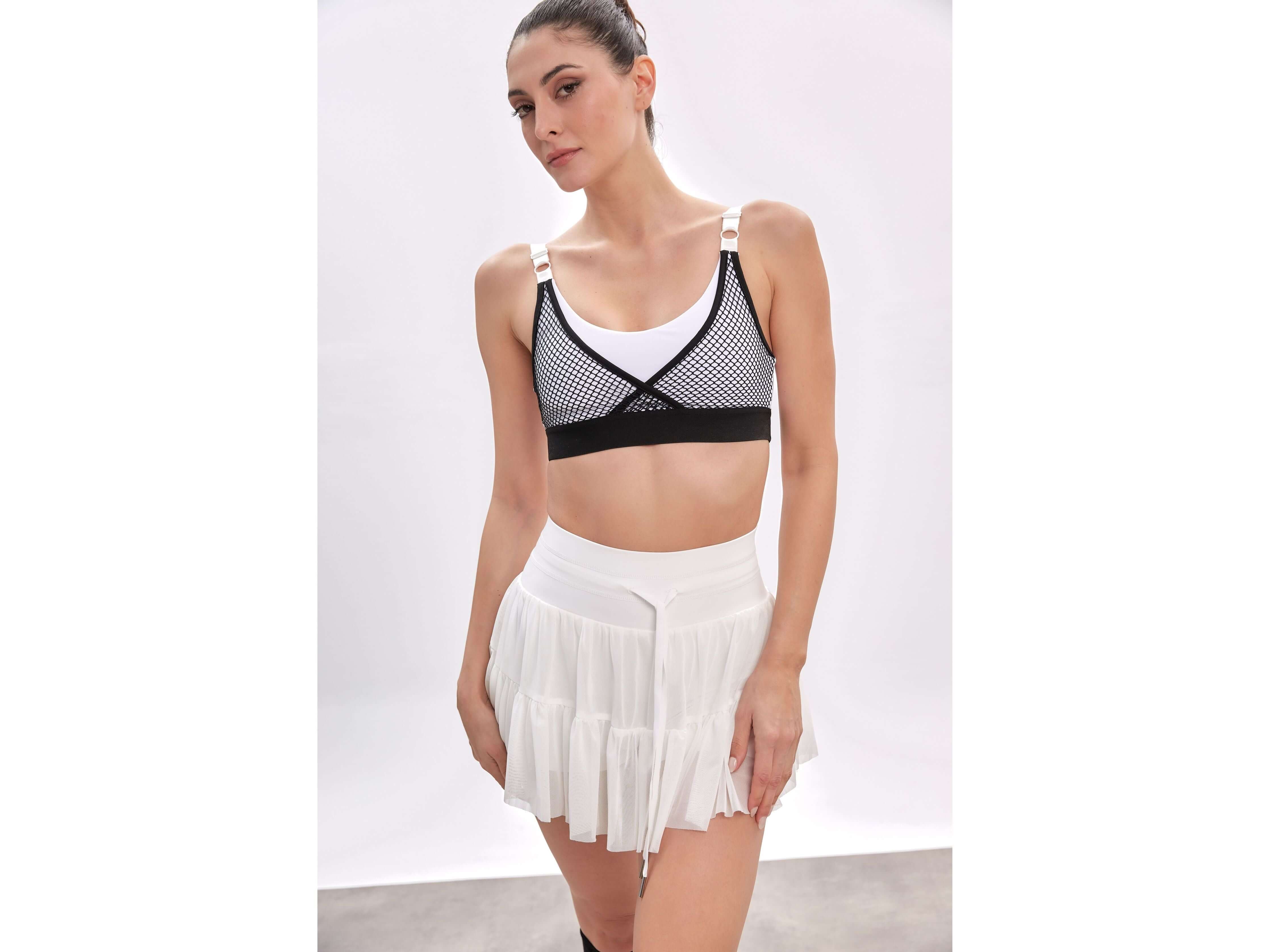 Edge Layer Mesh Sports Bra