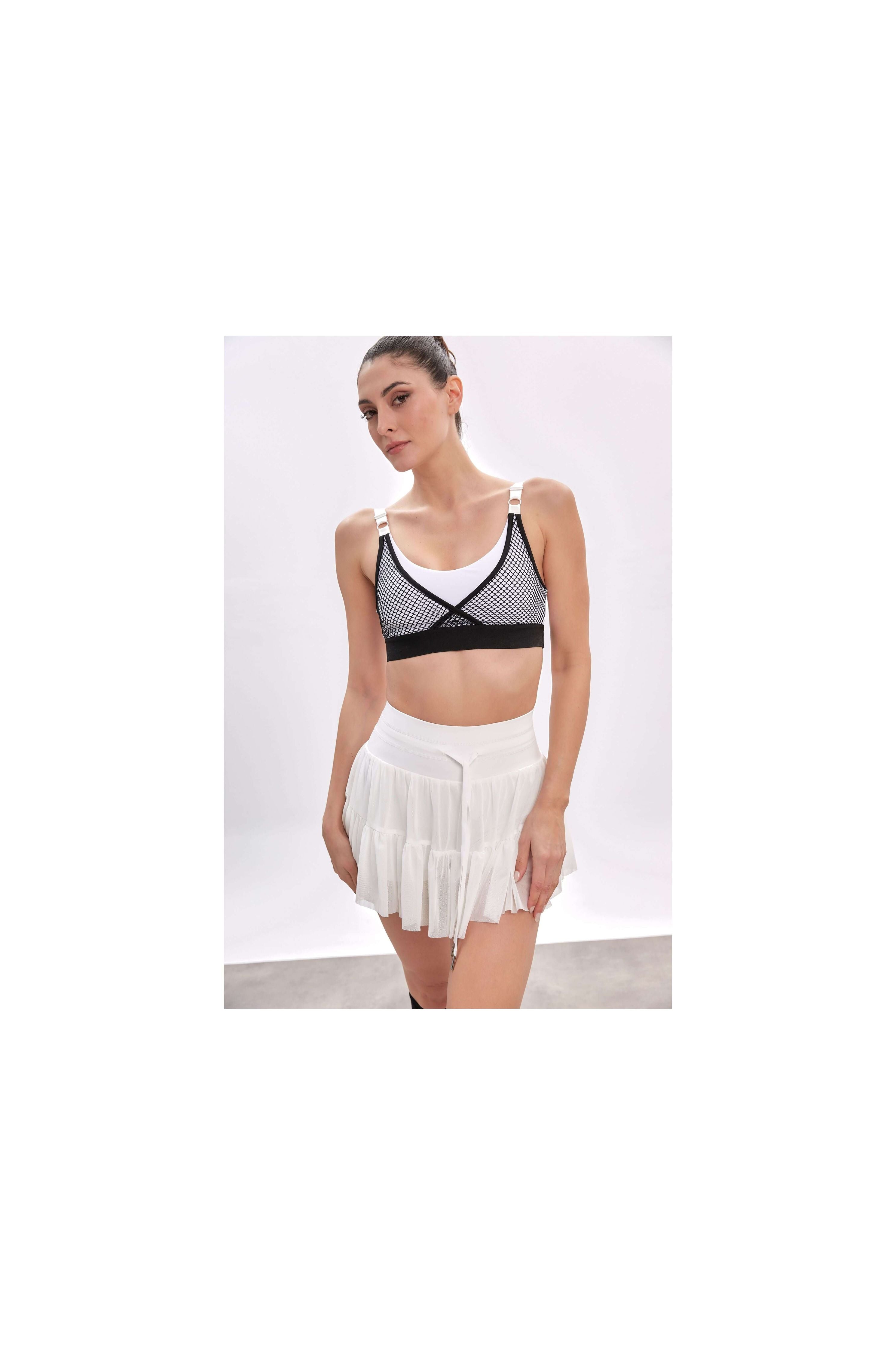 Edge Layer Mesh Sports Bra