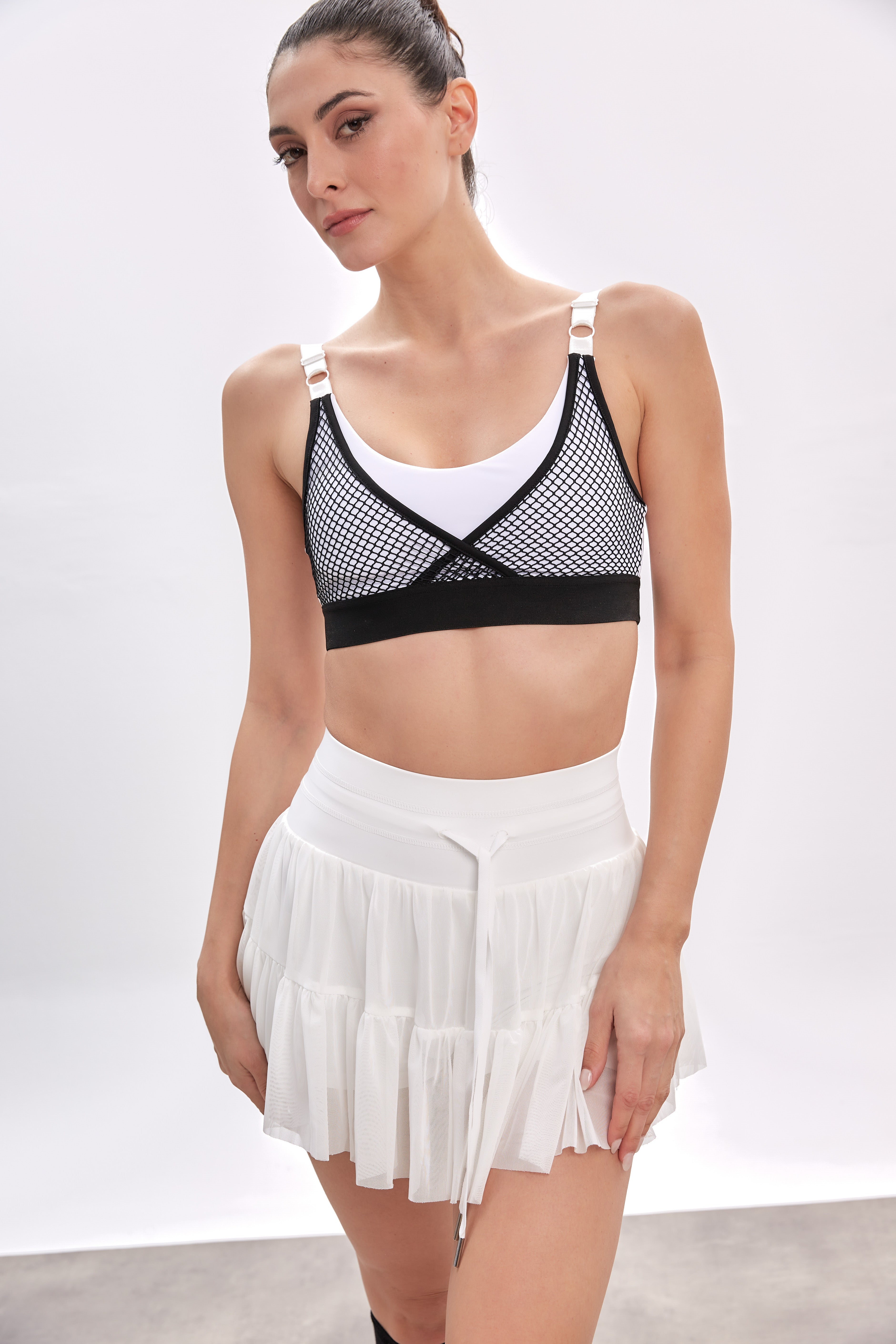 Edge Layer Mesh Sports Bra