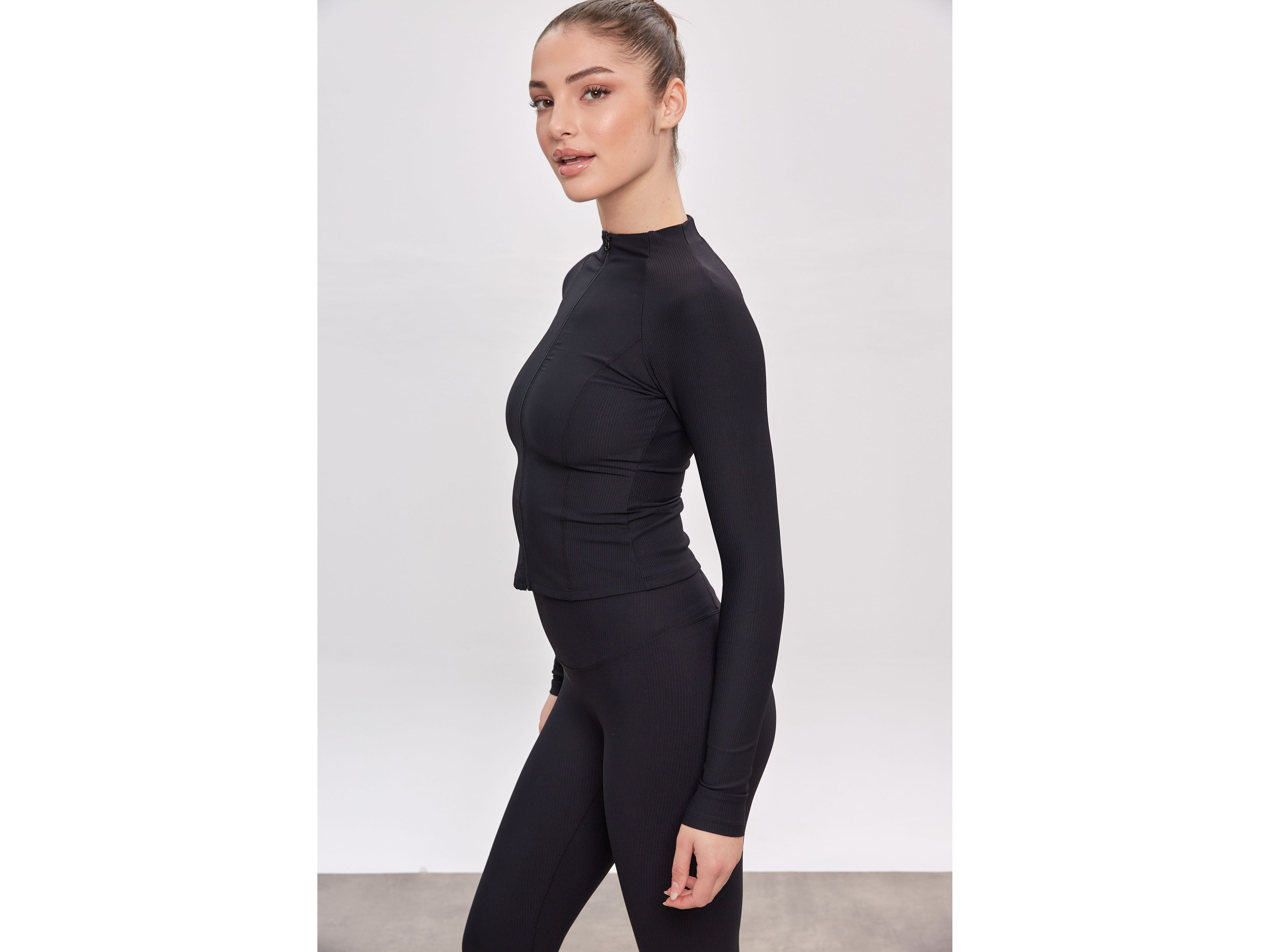Sleek Fit Zip Jacket