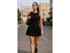  Lace Power Dress with Shorts | Black