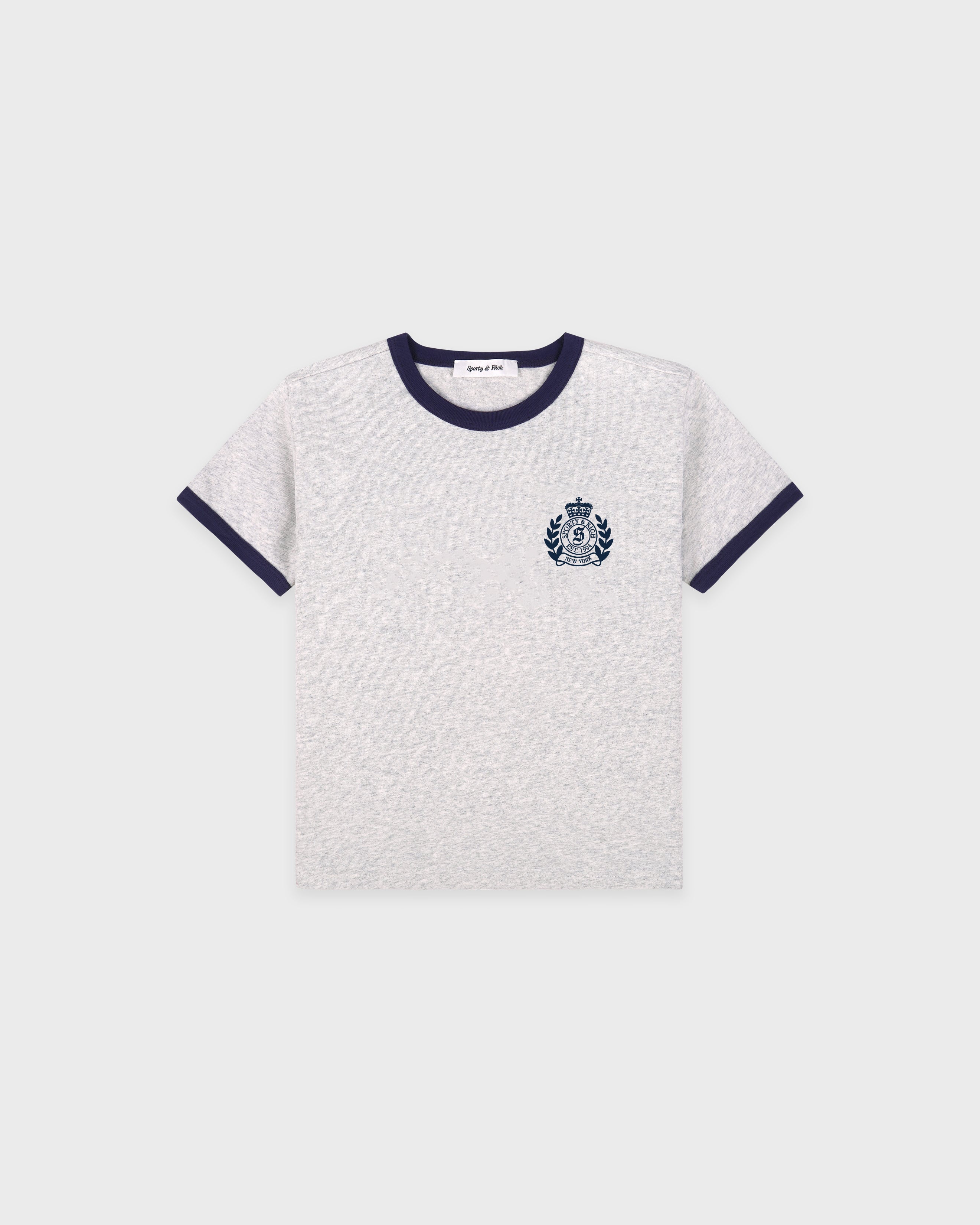 NY Crest Kids Ringer Tee