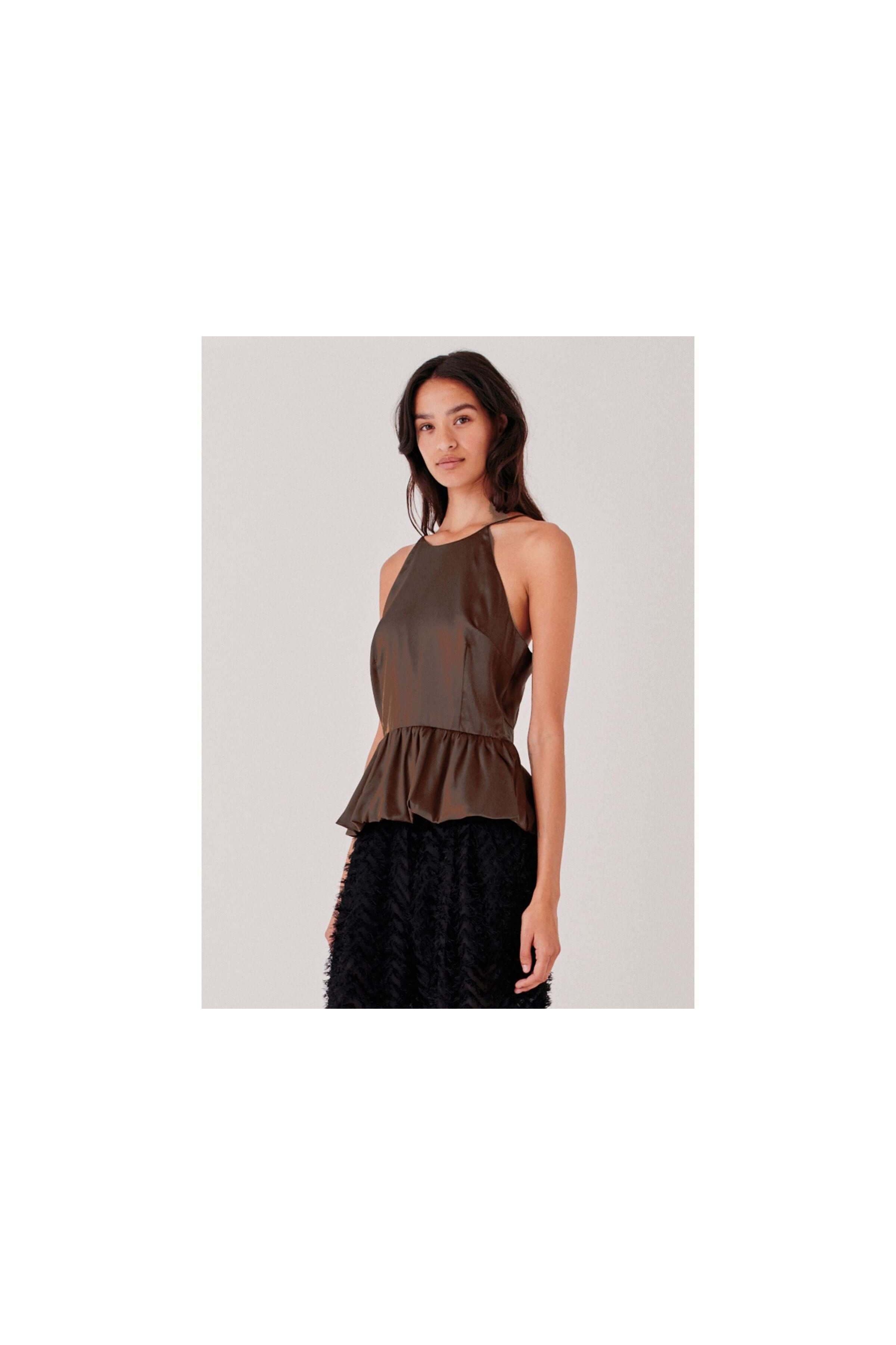 Cata Tie Top