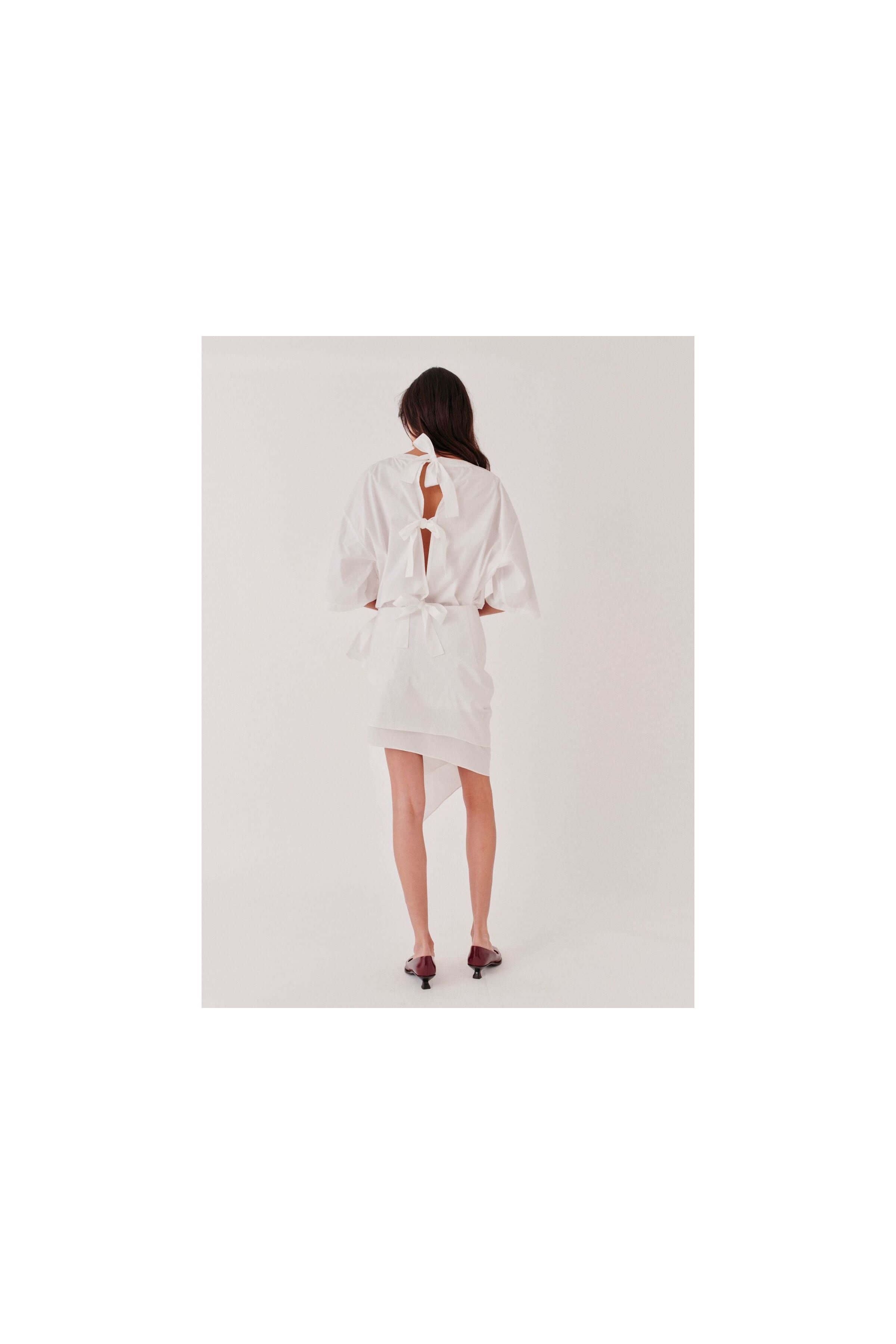 Cyprus Side Drape Skirt