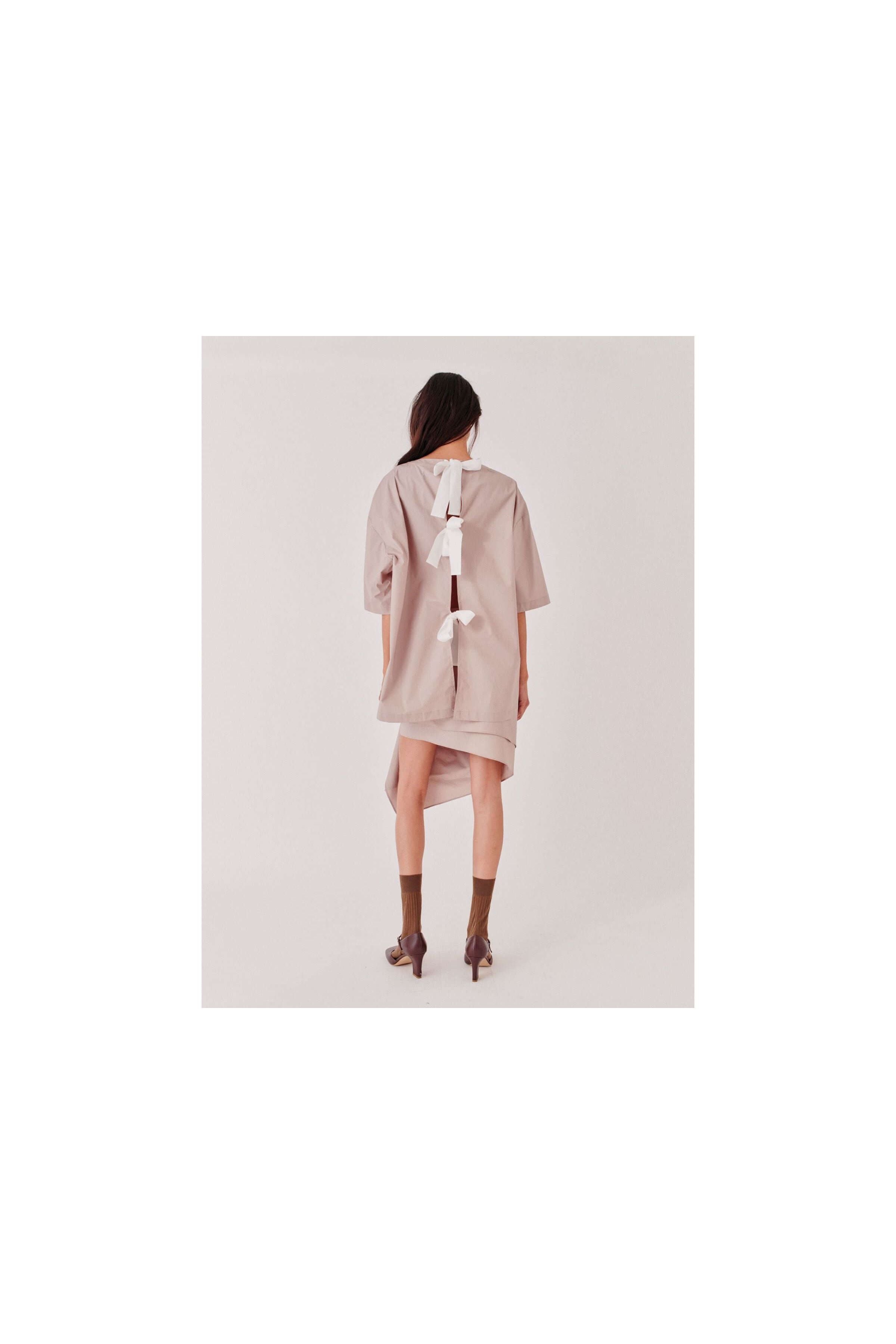 Cyprus Side Drape Skirt