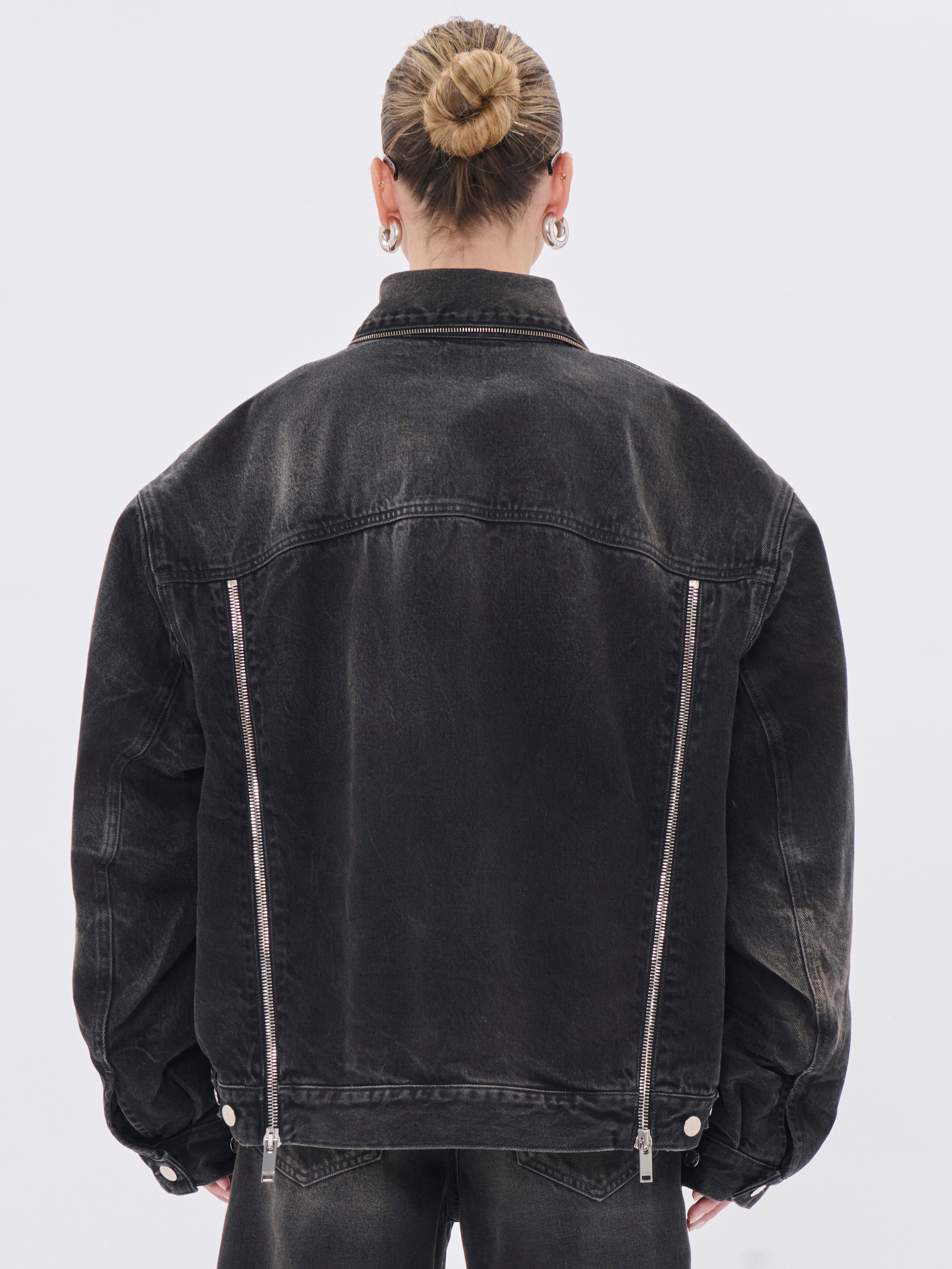 LEGACY ZIP JACKET VINTAGE BLACK