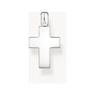Pendentif croix en argent 925 recyclé, design classique et minimaliste, parfait à porter avec une chaîne THOMAS SABO.