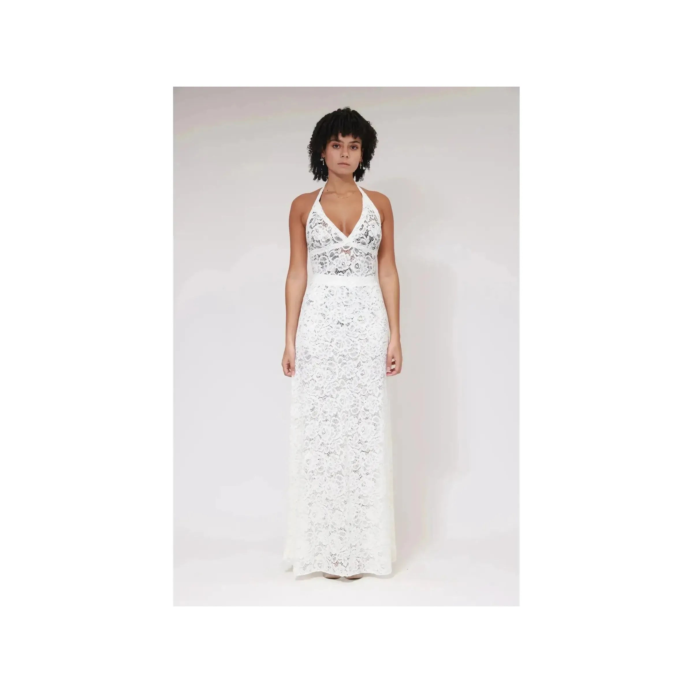 Robe dentelle dos nu