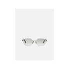 Lunettes de soleil octogonales Timothy C545 en platine plaqué, élégantes et modernes, idéales pour un look sophistiqué.