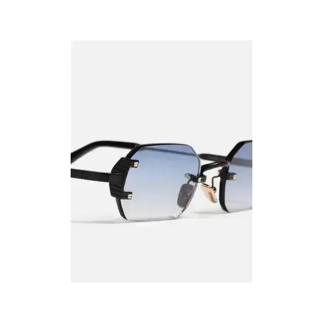 Lunettes de soleil Timothy C522 en métal avec verres dégradés, design contemporain et finition élégante.