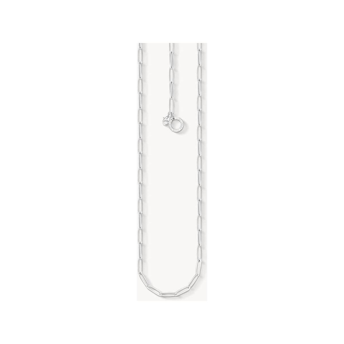 Chaîne en argent 925 recyclé, ajustable, idéale pour charms et bijoux, finition élégante.