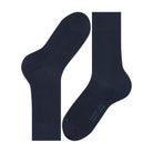 Chaussettes pour diabétiques Sensitive London, conçues pour le confort des pieds sensibles, couleur bleu marine.