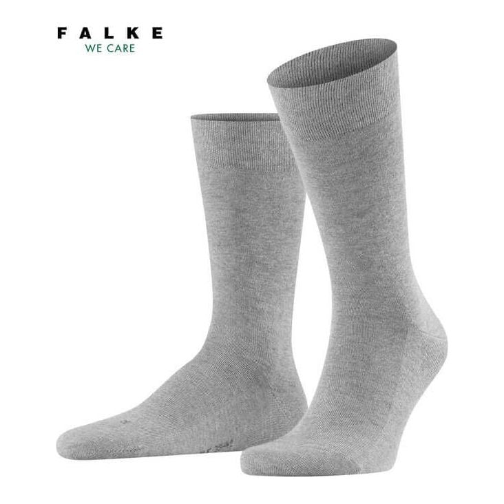 Chaussettes Sensitive London pour hommes, idéales pour les pieds sensibles et les diabétiques, en coton FALKE WE CARE.