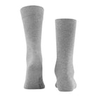Chaussettes grises Sensitive London pour hommes, conçues pour le confort des pieds sensibles et des diabétiques.