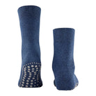 Chaussettes Homepads FALKE en bleu, dotées de picots en silicone pour une adhérence optimale à la maison.