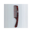 Peigne Wet Comb en acétate de cellulose, dents larges pour démêler les cheveux sans les casser.