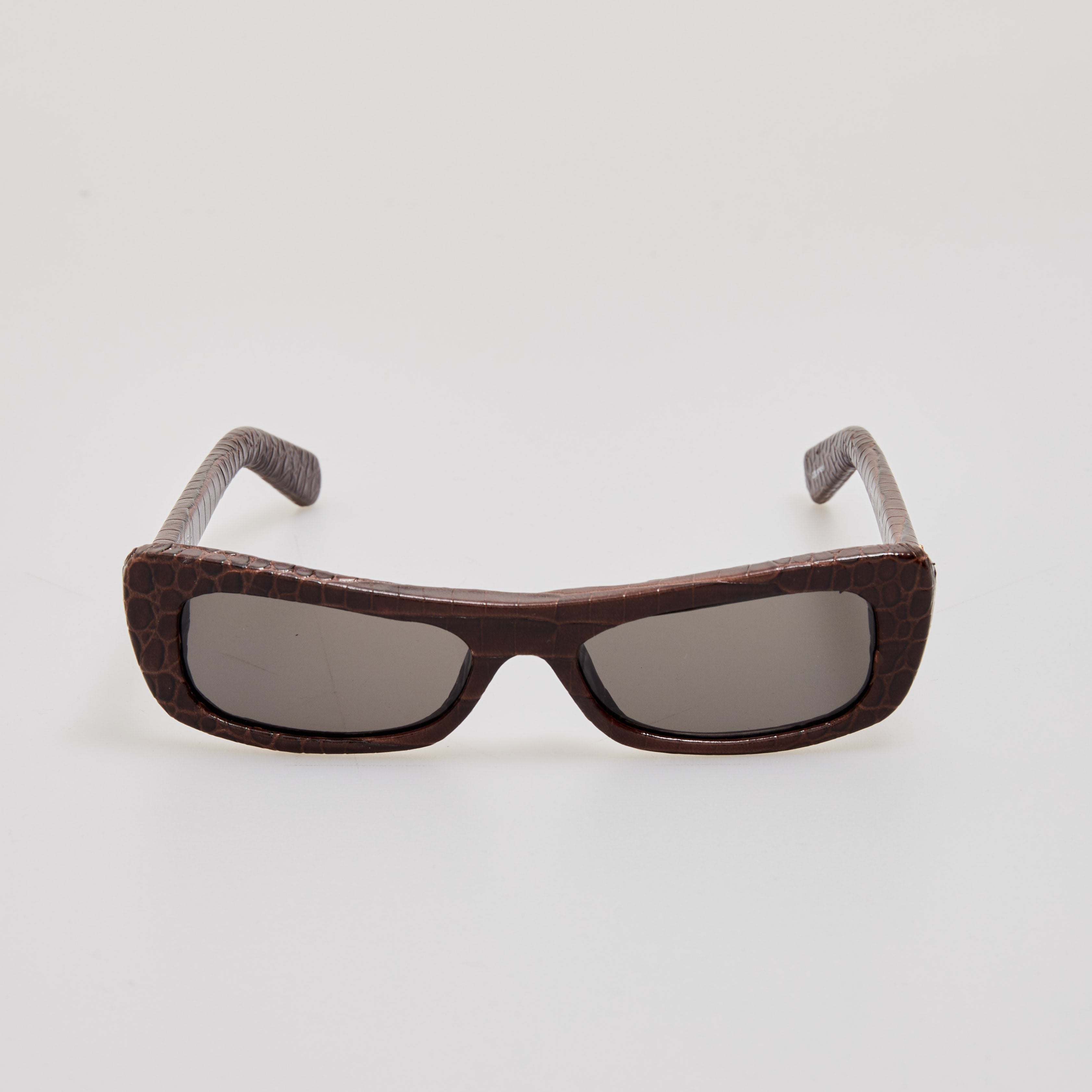 CAPRI BROWN CROC/ GOLD/ BROWN
