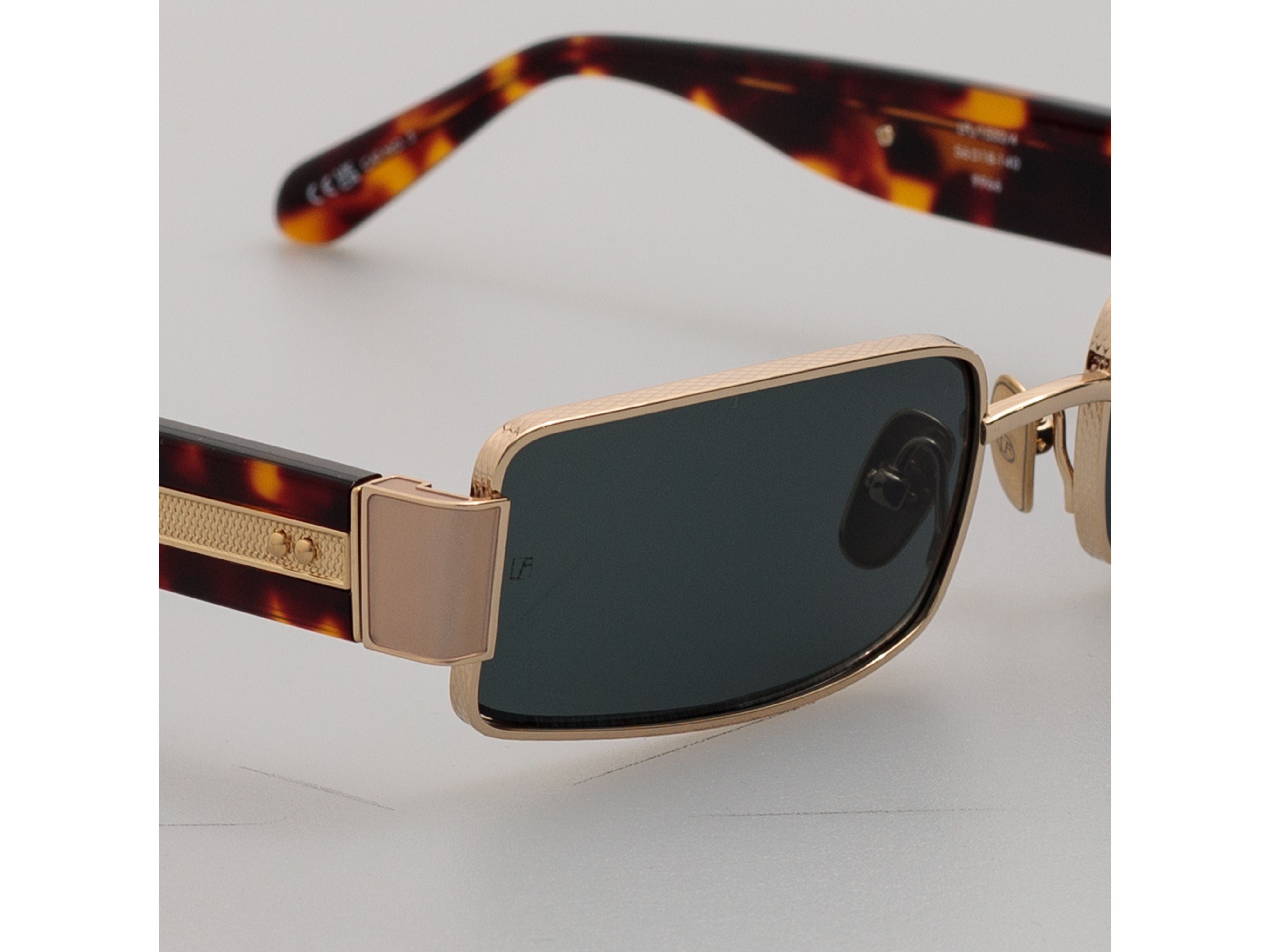 KAIA LIGHT GOLD/ DARK T-SHELL/ DEEP GREEN