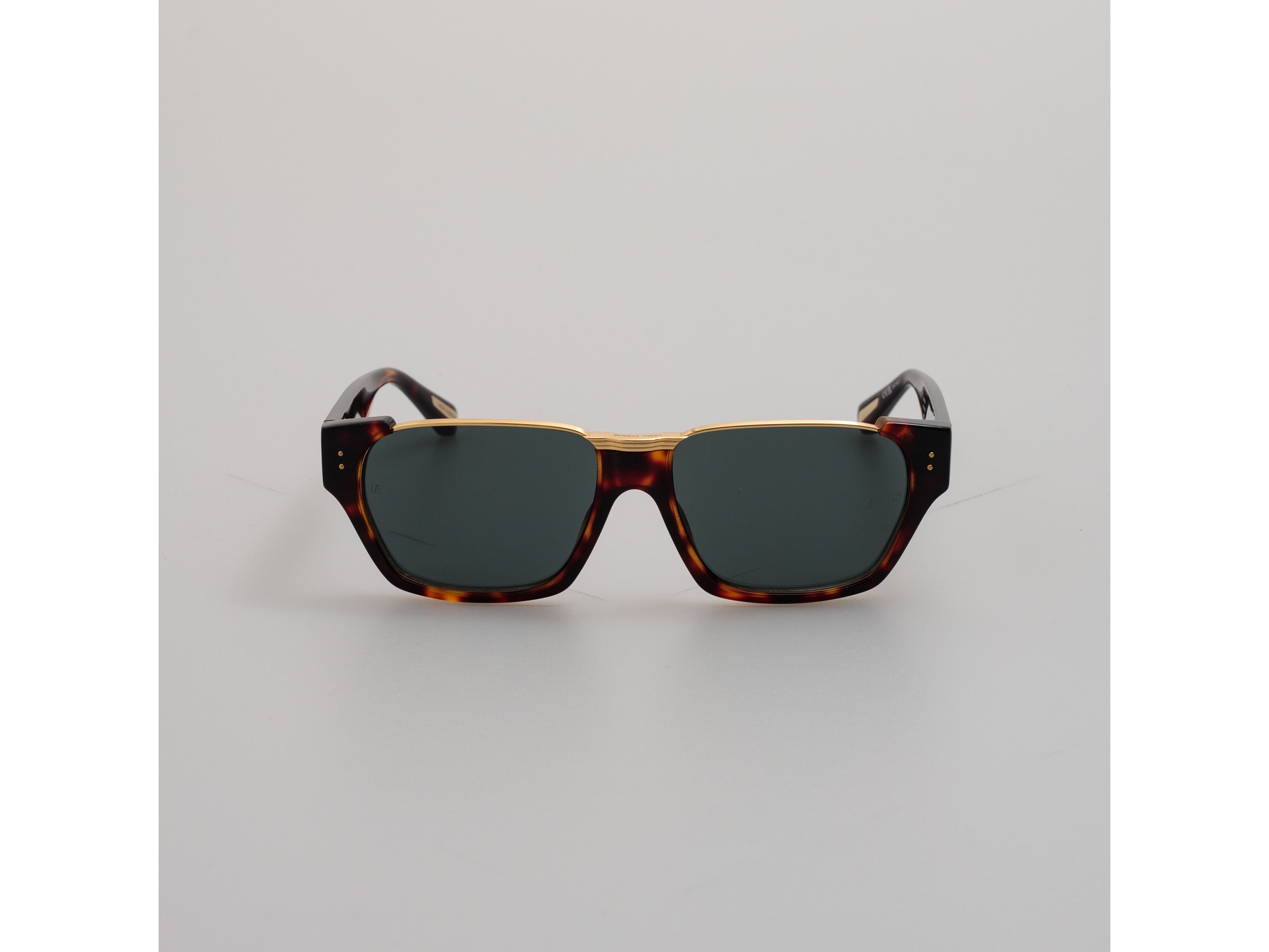 MARCEL DARK T-SHELL/ LIGHT GOLD/ DEEP GREEN