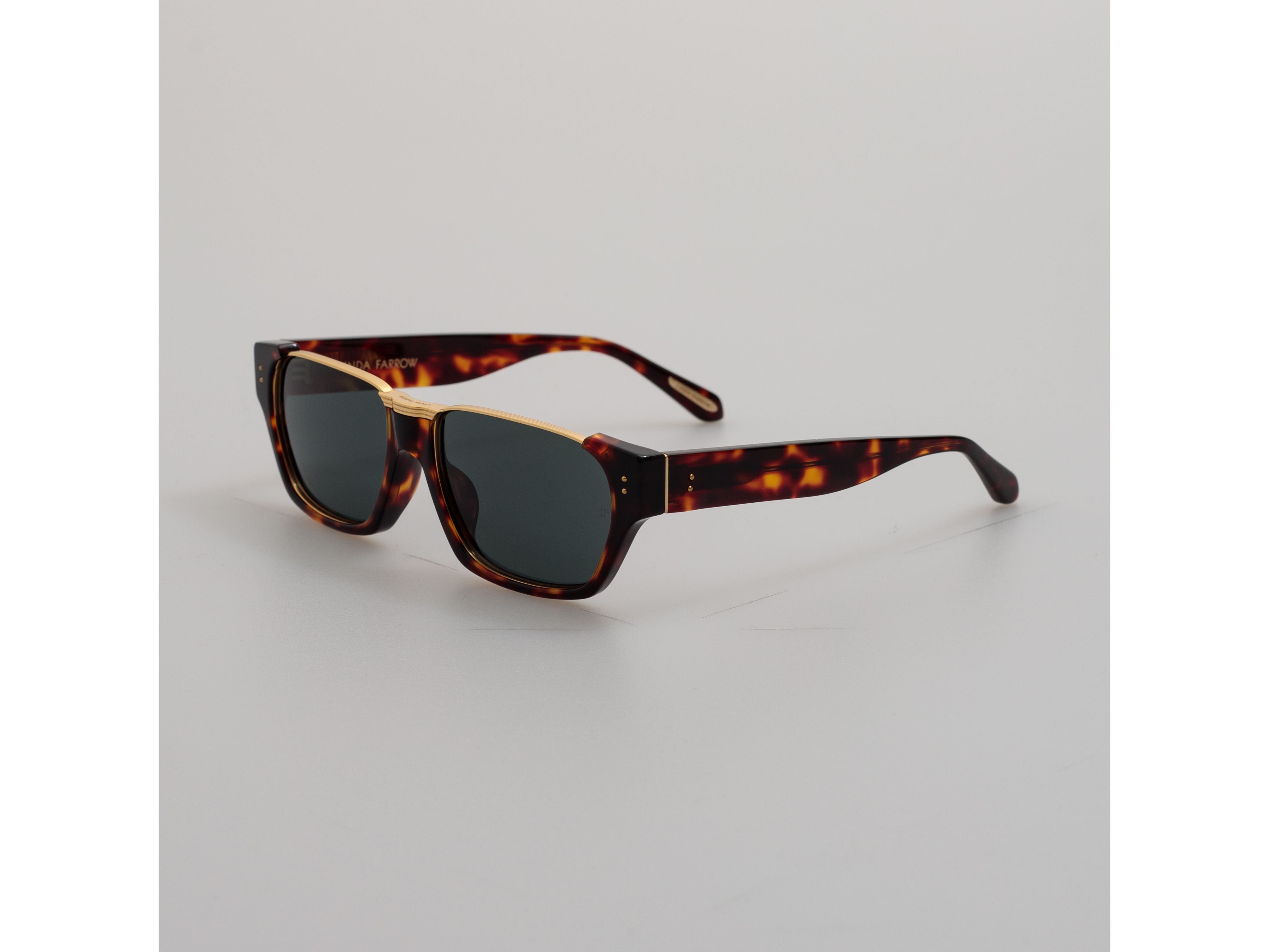 MARCEL DARK T-SHELL/ LIGHT GOLD/ DEEP GREEN