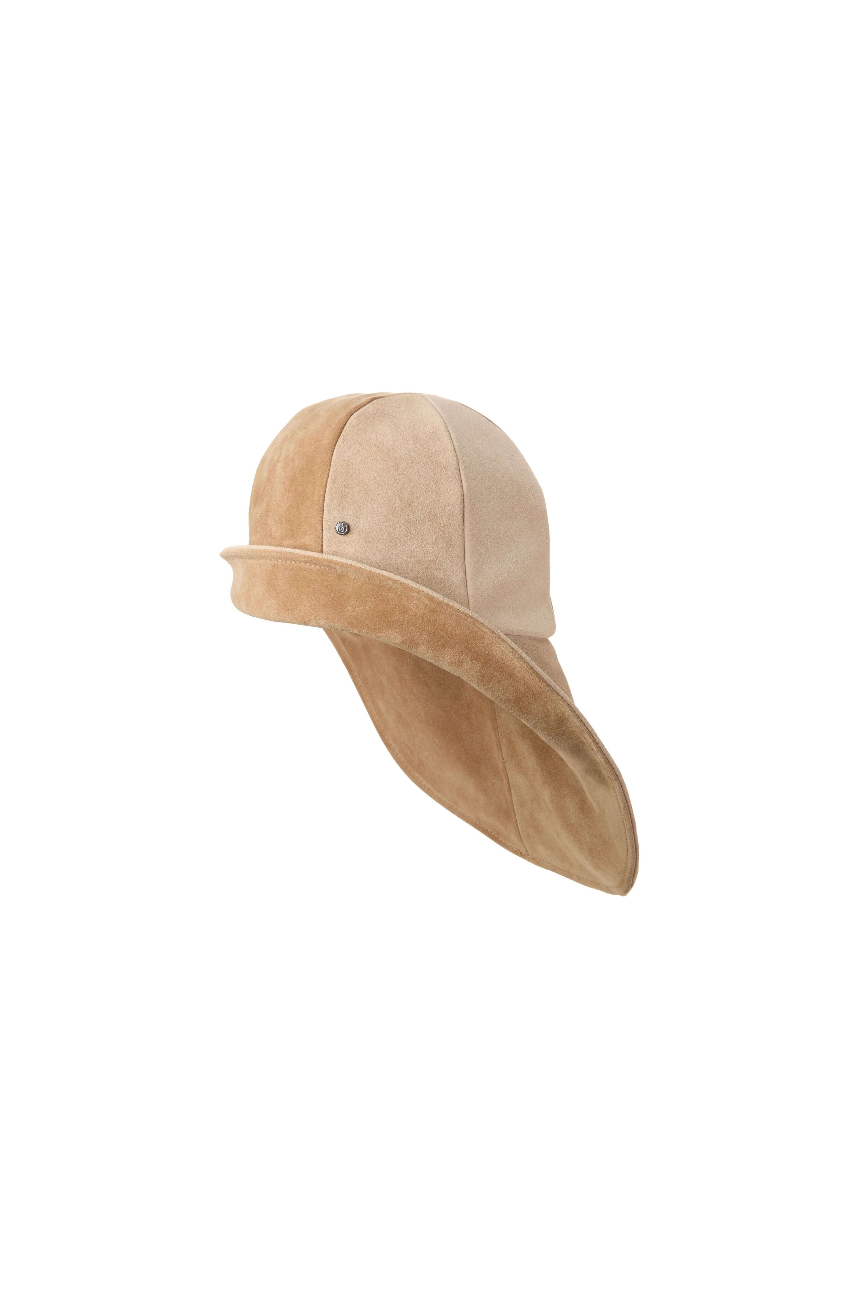 Lily Hat Patchwork Fringed Leather