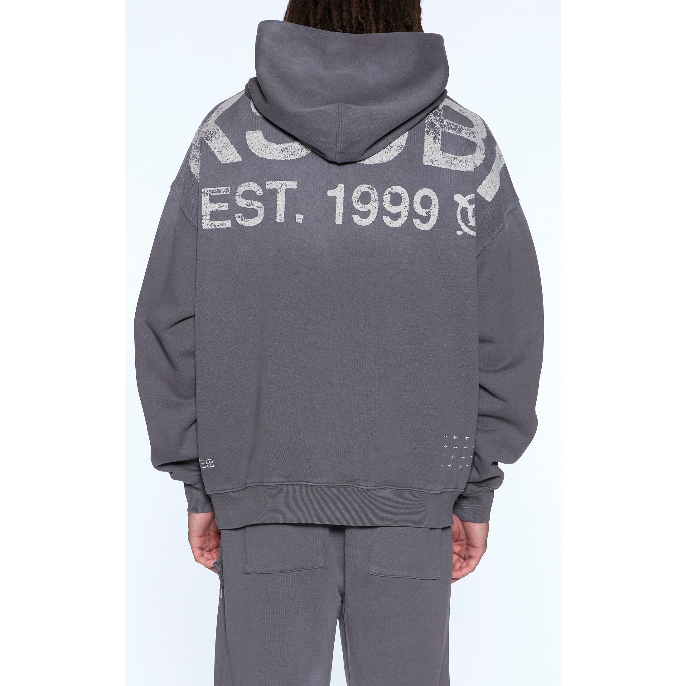 STATE EKCESS HOODIE CHARCOAL FADE