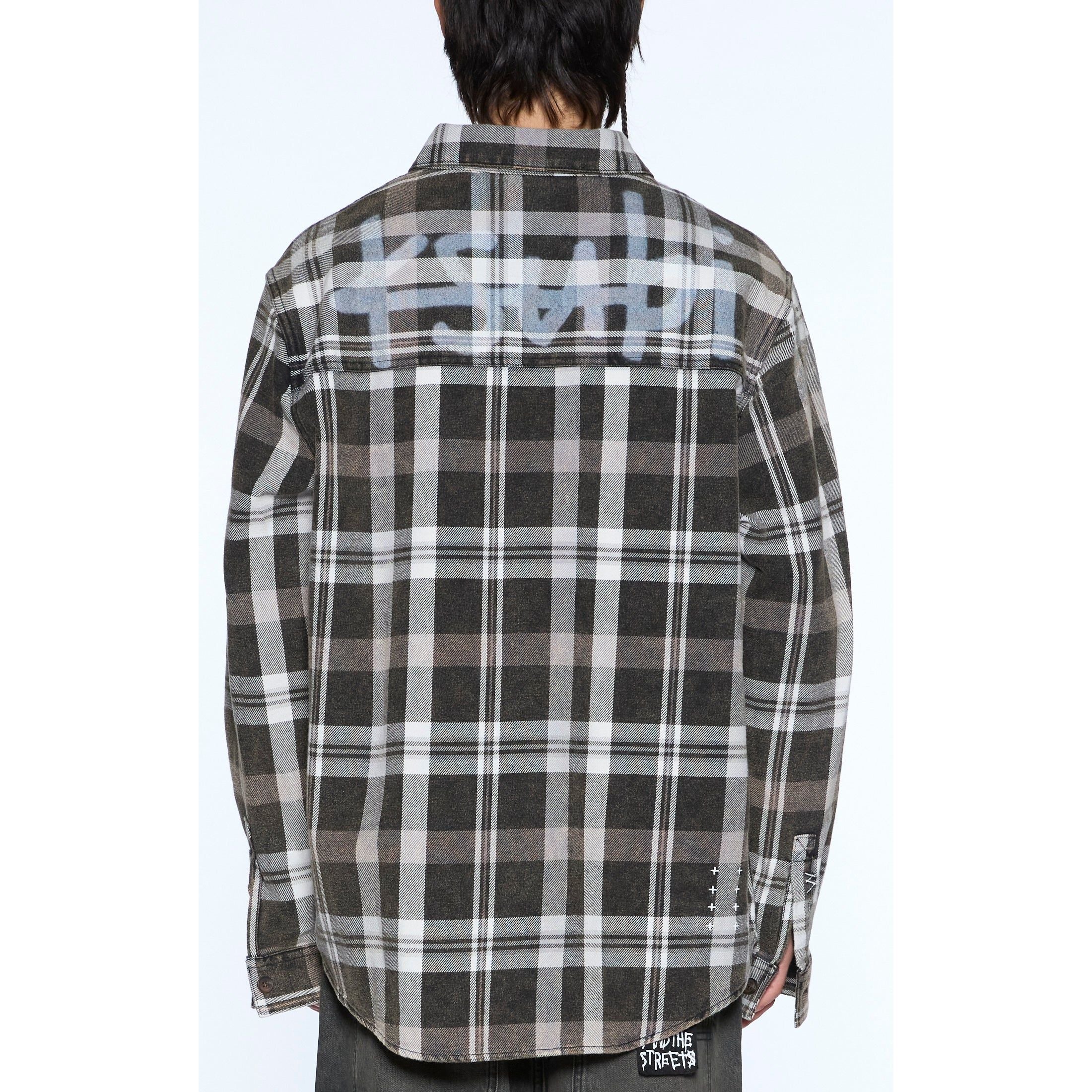 ROSEBOWL LS SHIRT 1999 BLACK CHECK