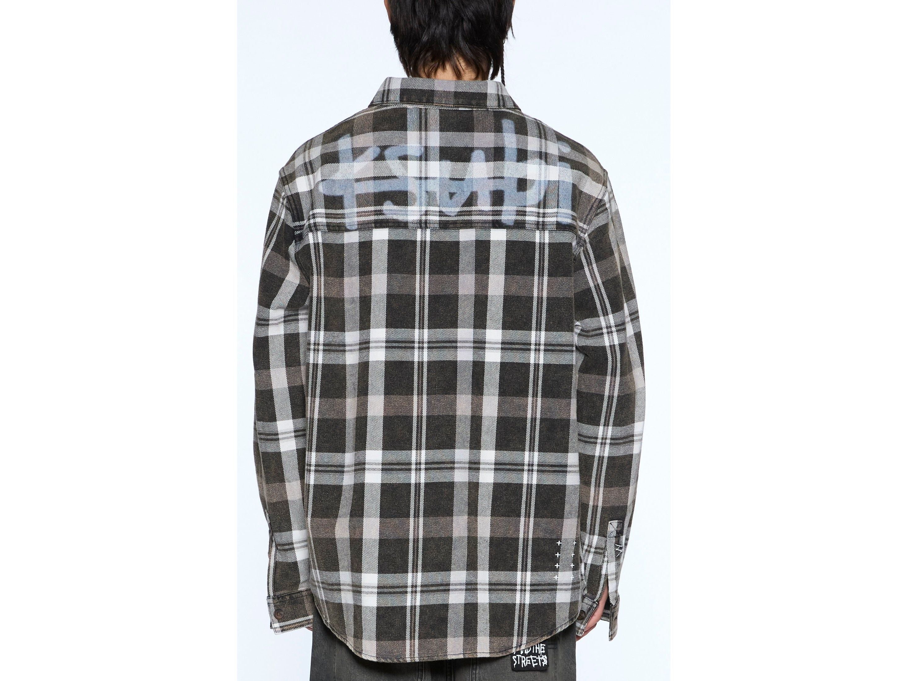 ROSEBOWL LS SHIRT 1999 BLACK CHECK