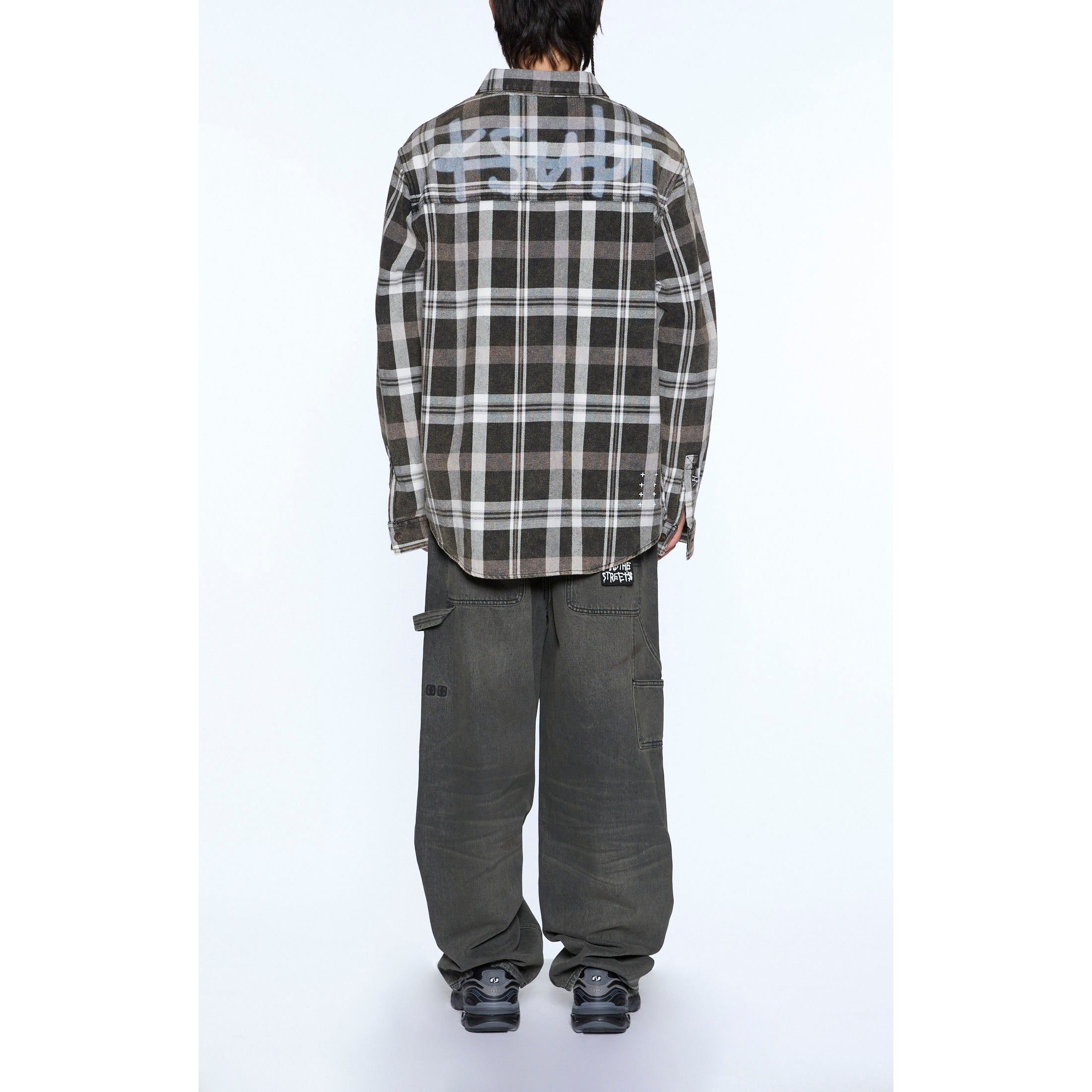 ROSEBOWL LS SHIRT 1999 BLACK CHECK