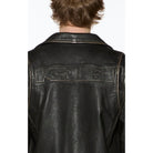 sott capitol leather jacket black