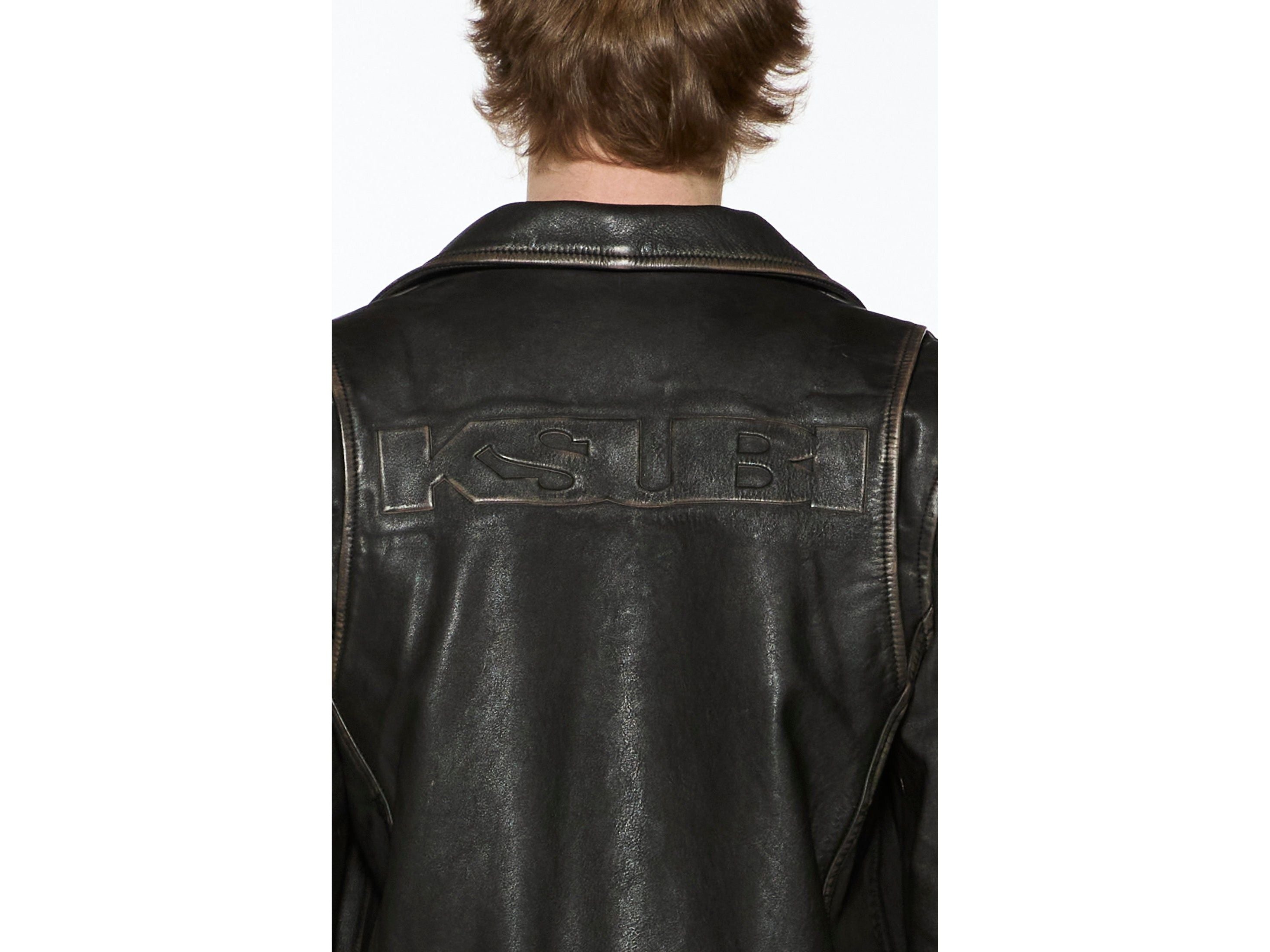 sott capitol leather jacket black