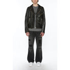 sott capitol leather jacket black