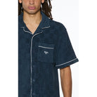 lounge ss resort shirt navy