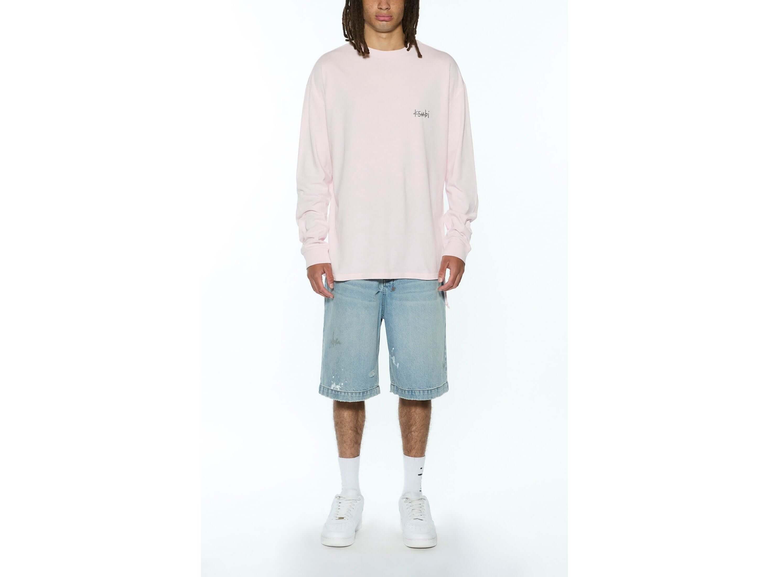 allday biggie ls tee ice quartz