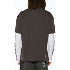 engine ls layer tee faded black