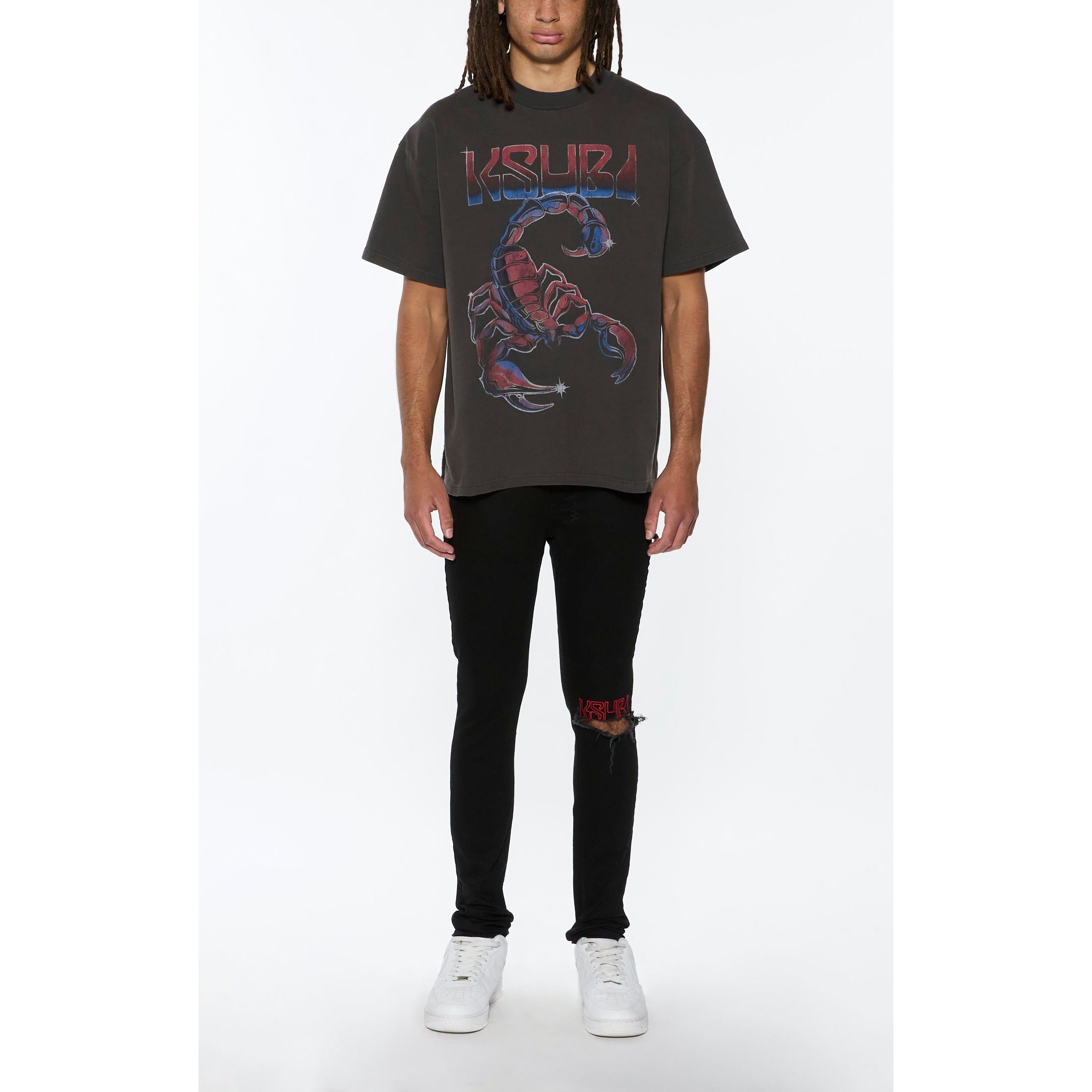 venom ekcess ss tee faded black