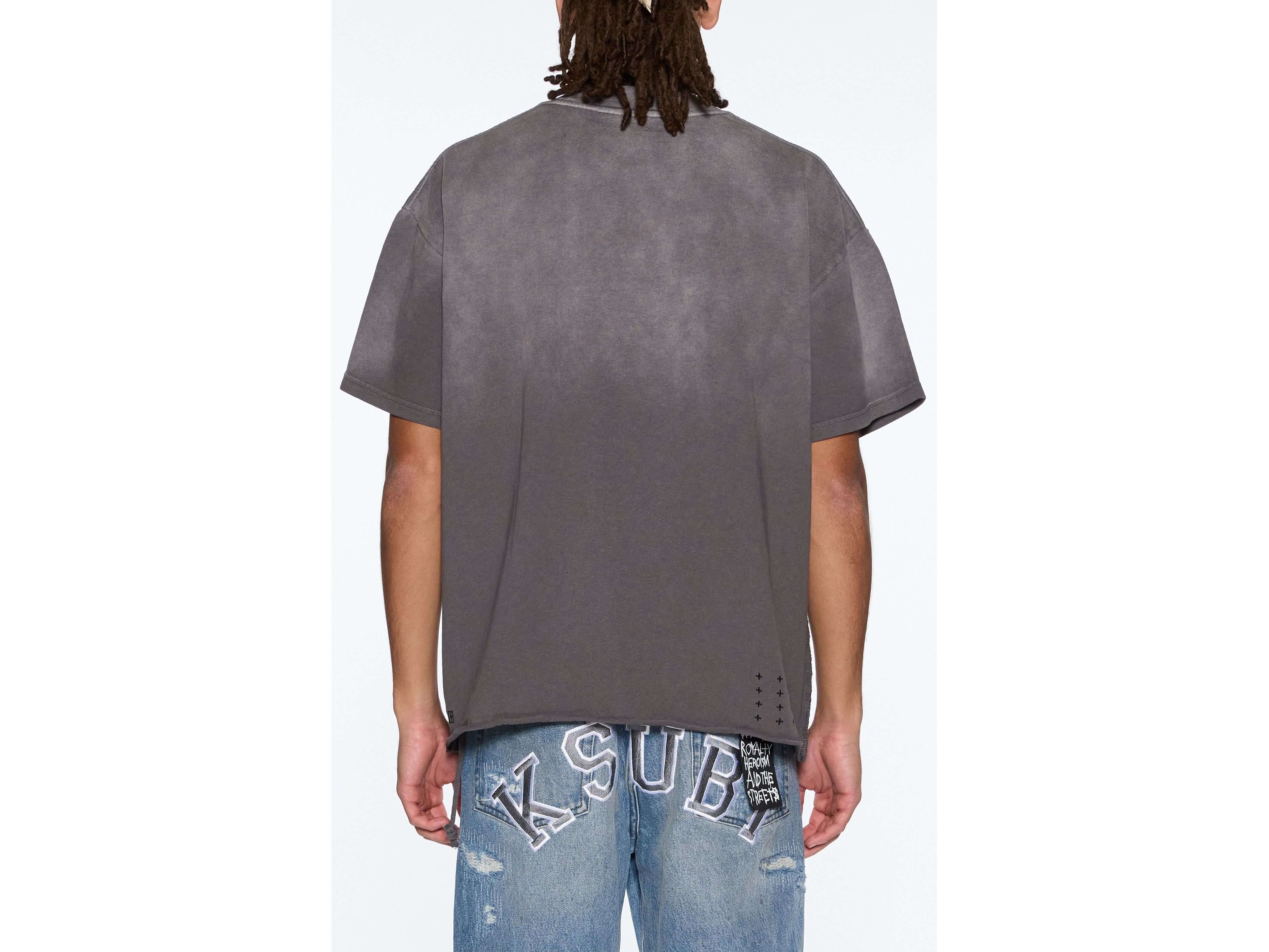 krest ekcess ss tee charcoal