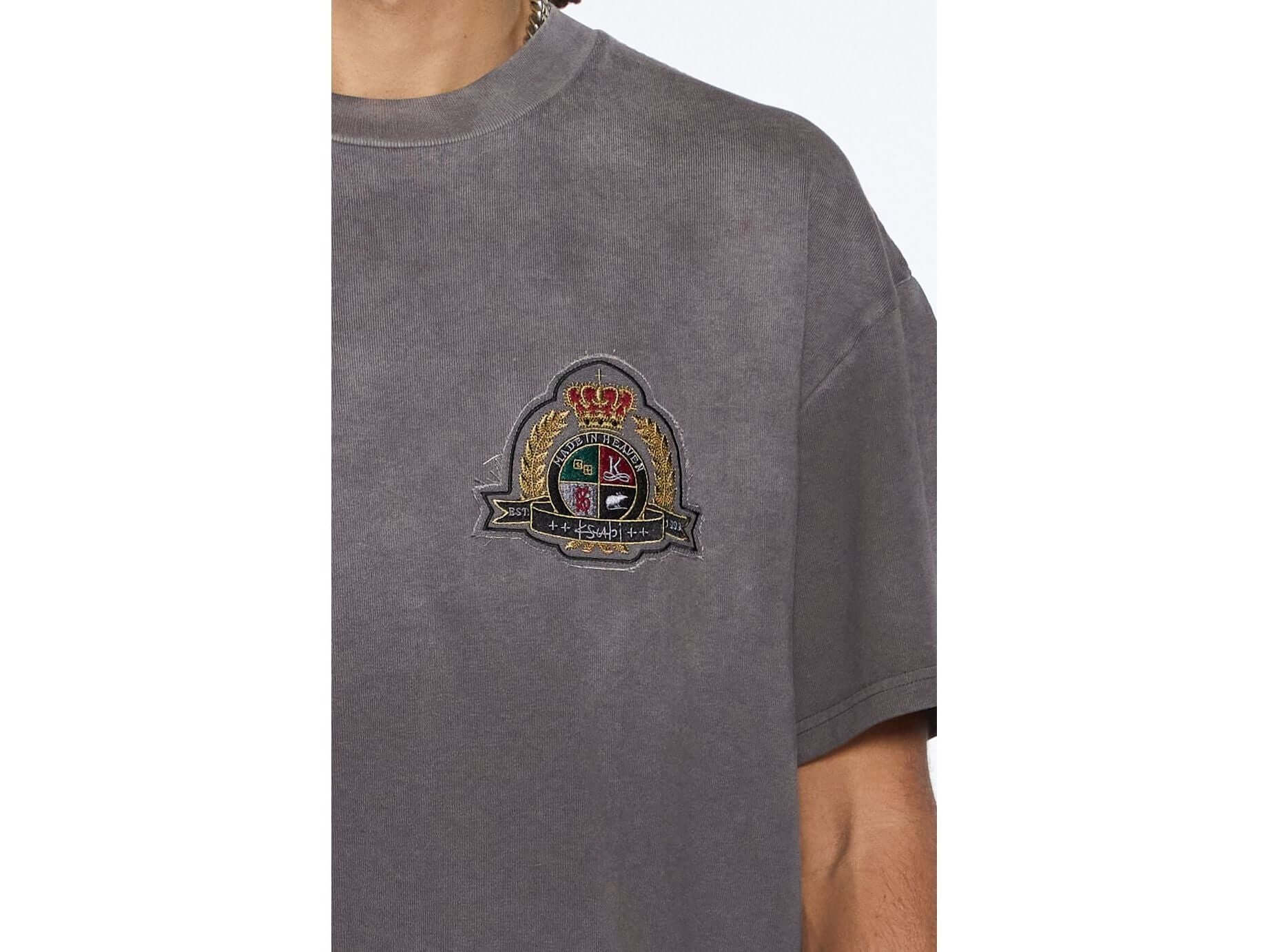 krest ekcess ss tee charcoal