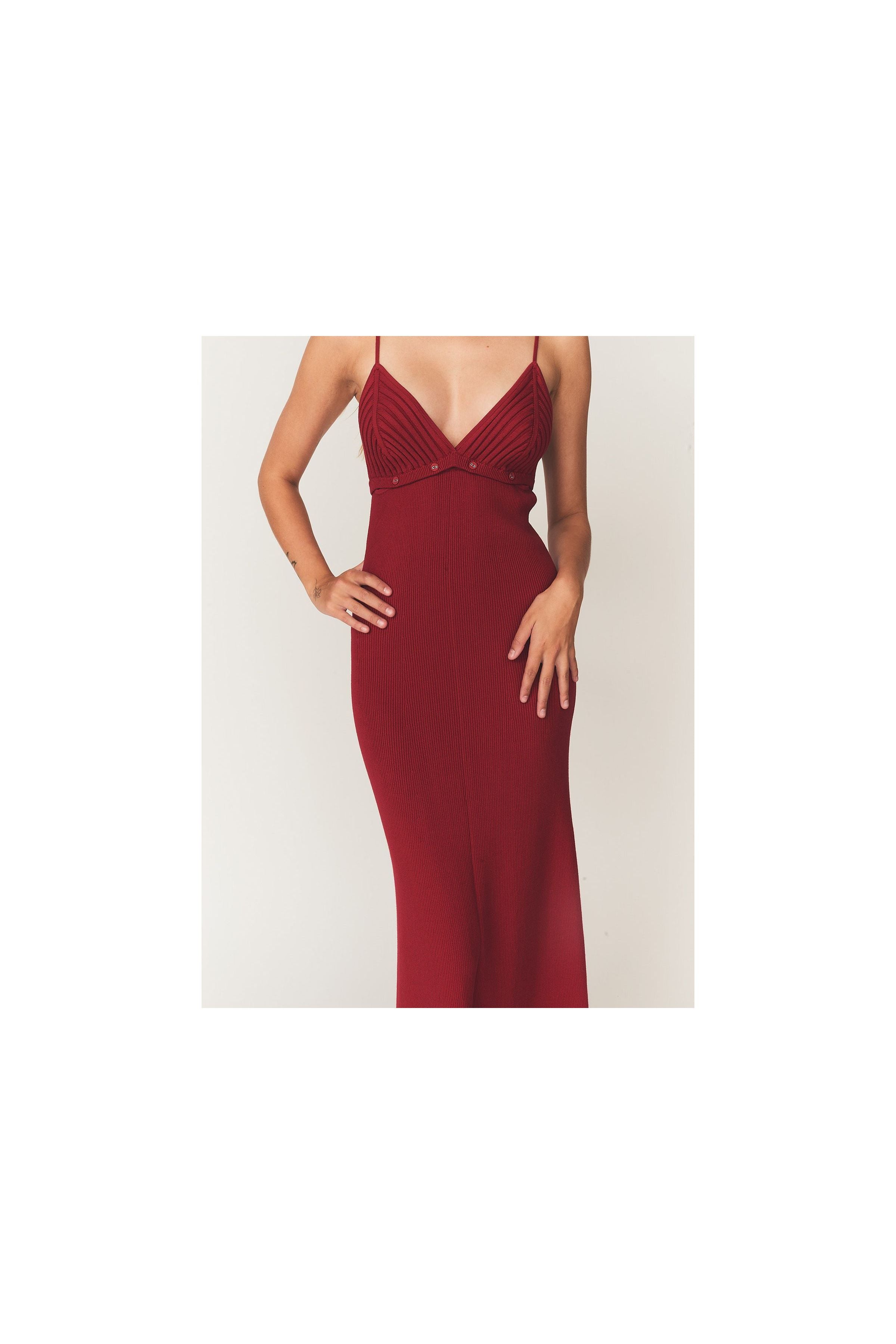 Maldive Button Gown