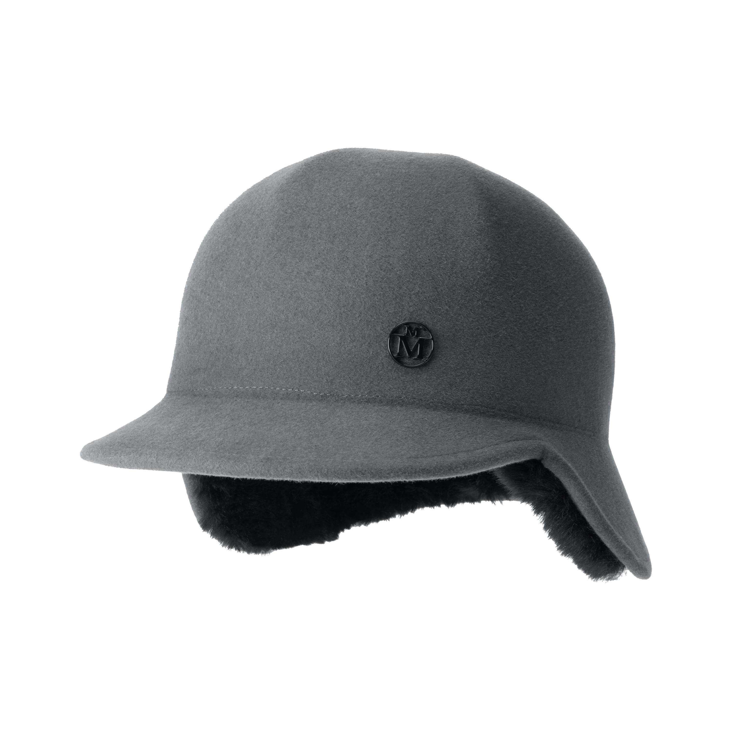 Riley Hat earmuff Cap On Felt
