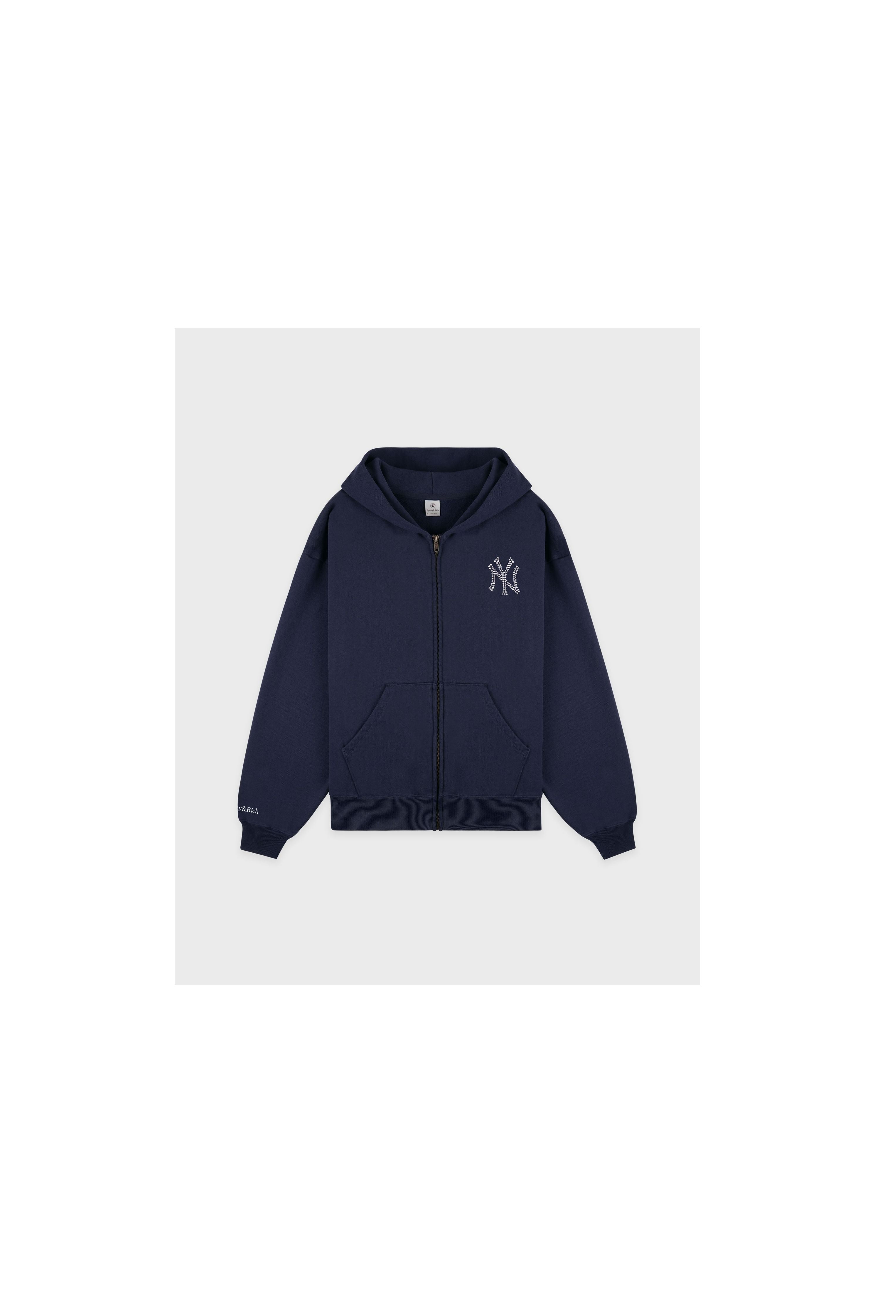 Yankees Krystal Zip Hoodie