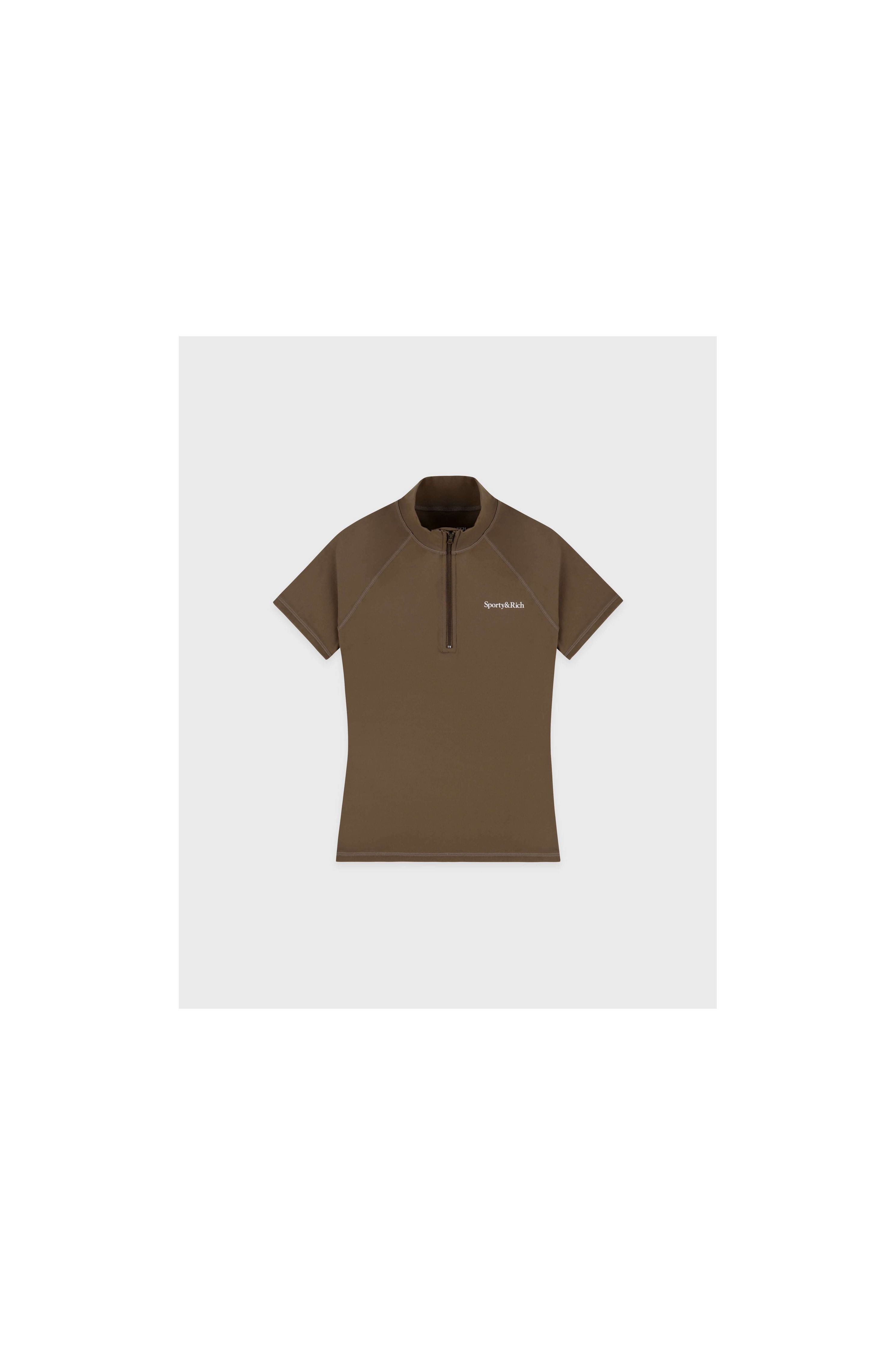 Serif Logo SS Sports Quartez Zip