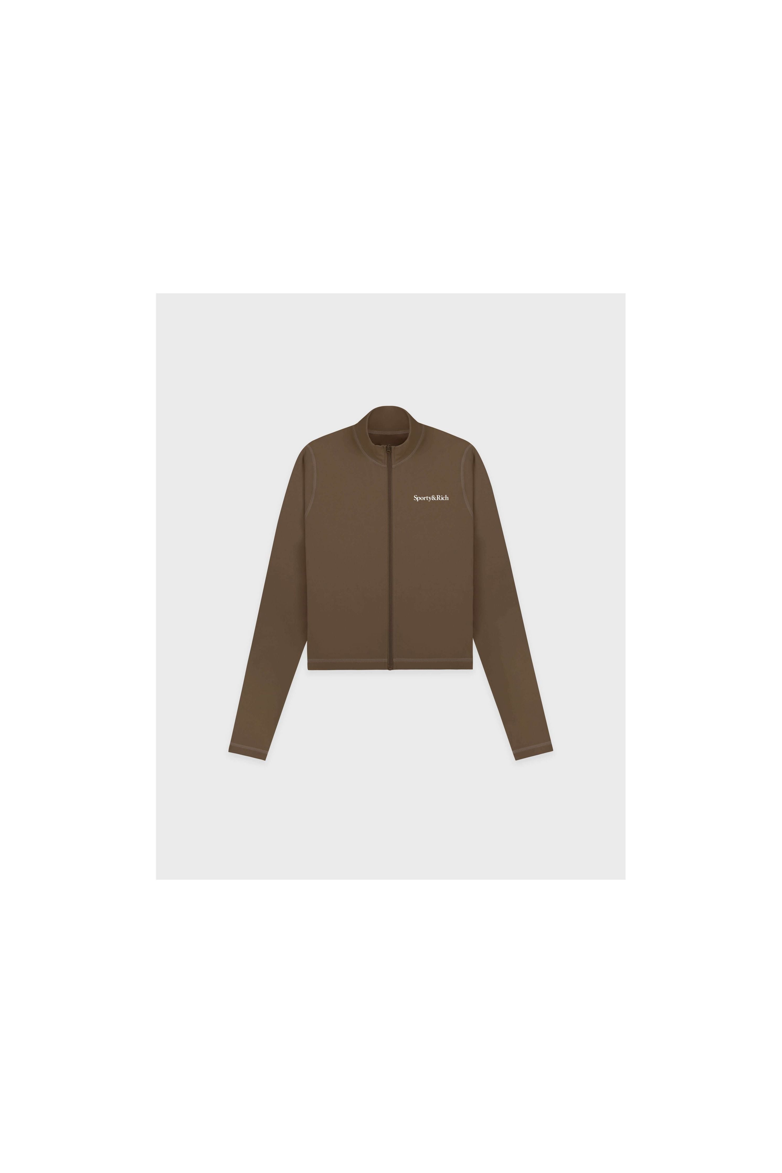Serif Logo Sports Jacket