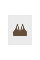 Serif Logo Sports Bra