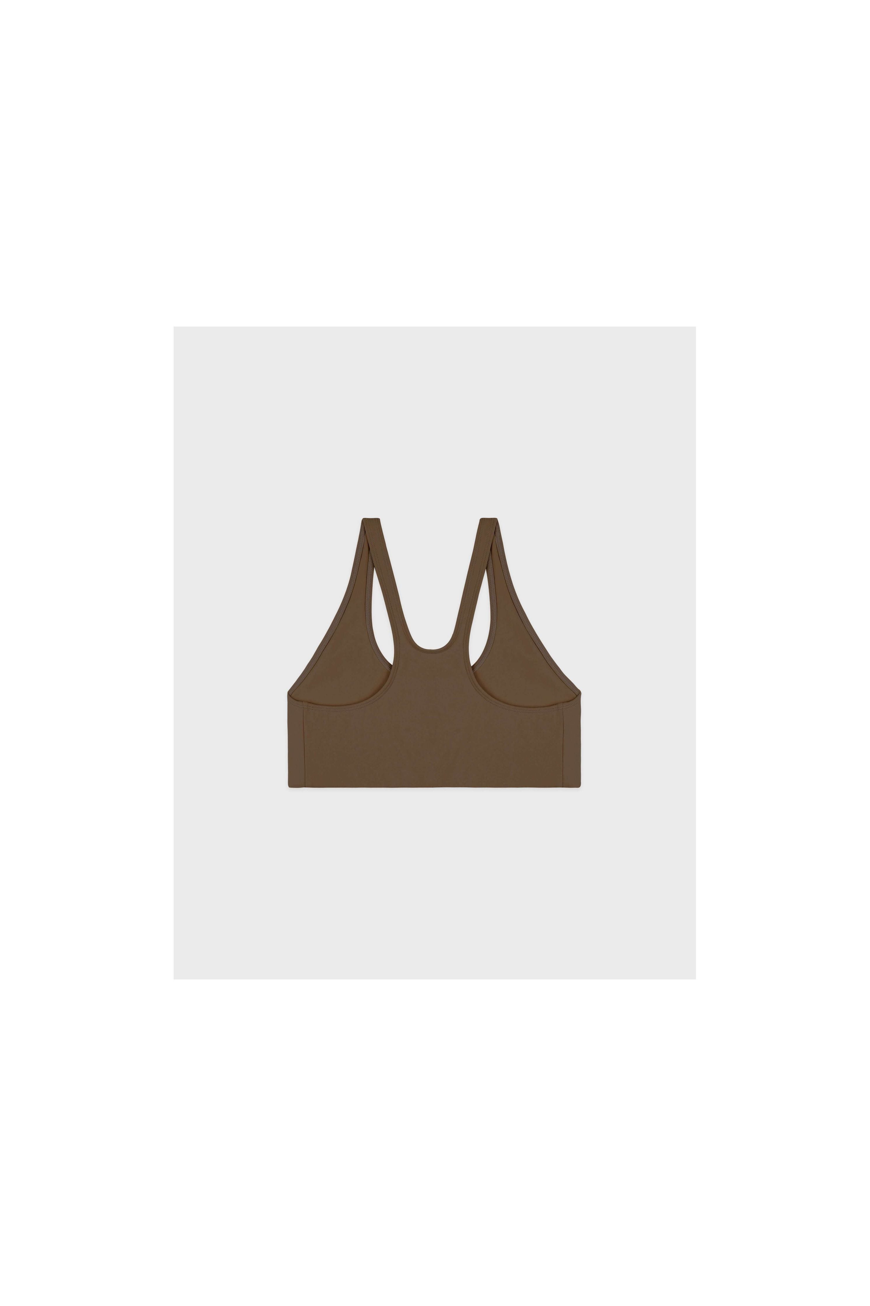 Serif Logo Sports Bra