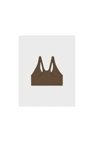 Serif Logo Sports Bra